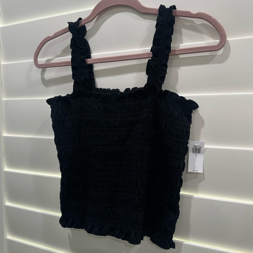 Okd Navy Smocked Tank- Size Small NWT